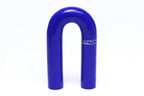 HPS High Temp 4-ply Reinforced 180 Degree U Bend Elbow Coupler Radiator Coolant Heater Hose Blue