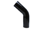 HPS 2 inch Black Silicone 45 Degree Elbow Coupler Hose High Temp Reinforced 51mm HTSEC45-200-BLK