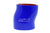 HPS 2 inch ID 3 inch Long Blue Silicone Offset Straight Coupler Hose High Temp 4-ply Reinforced 51mm HTSOC-200-BLUE