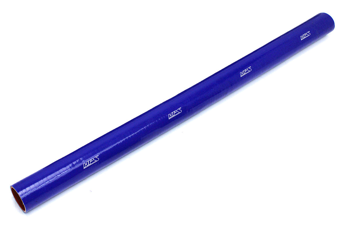 HPS 4-1/8 4.12 inch 1 Foot Long Blue Silicone Straight Coupler Tube Hose High Temp 4-ply Reinforced 105mm HTST-412-BLUE